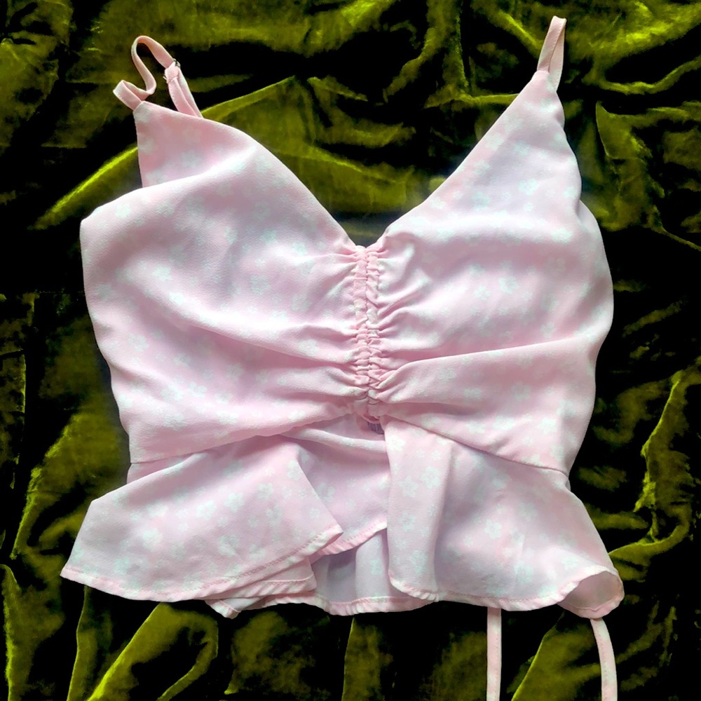 PacSun LA Hearts Cropped Top